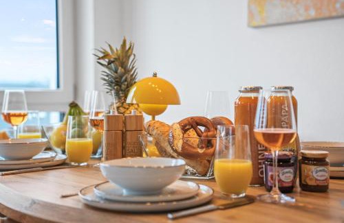 Fischbach Apartment | Heimathafen mit See- & Bergsicht