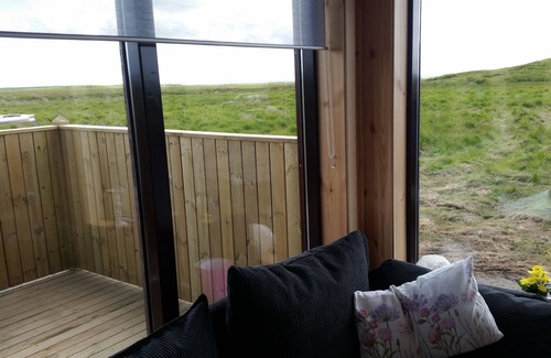 Rangarþing ytra Cabin | Hekla Cabin 1 Volcano and Glacier View