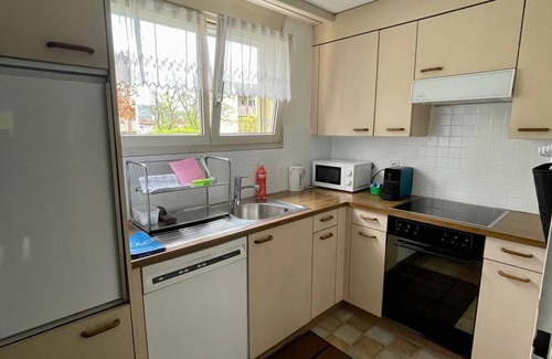 Bad Zurzach Apartment | Helle Gartenwohnung mit Sitzplatz