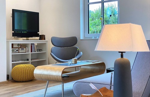 Ortsmitte Apartment | Herb meadow holiday apartment, 78 square meters, 2 bedrooms, max. 4 people