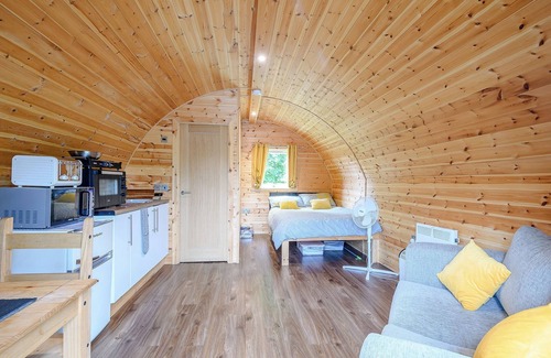 Newcastleton Cottage | Here at Riverview our hot tub pods have been warming up.