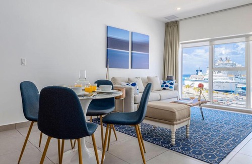Oranjestad Apartment | Hh-2Bstd614 - All Shades Of Blue Oceanfront Luxury Condo