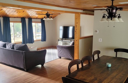 Gilford House | Hidden 4BR-3 bath Gem with lake views, private day dock and so much more