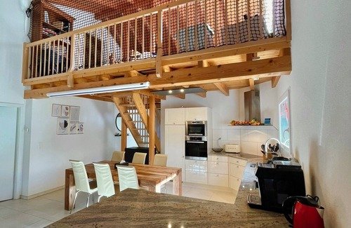 Frinvillier Villa | Hidden Gem Stay in Switzerland – 3BR, Pool, BBQ, Kids Area, & More, Perfect Base