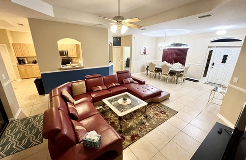 Palm Coast House | Hidden Treasure-cozy and stylish 3BR with salt water heated pool