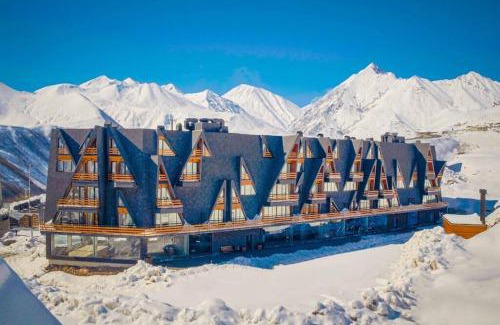 Kazbegi Apartment | High-End Ski Resort Studio Marshall Gudauri