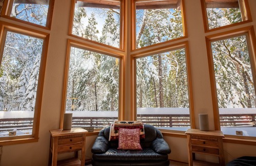 Dorrington Ski Chalet | High Trees Haven~EV Charging Plug, Sauna, Heat & A/C!