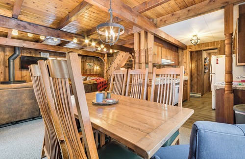 Bellaire Cabin | Hike, Golf & Explore: Cabin w/Deck in Bellaire!