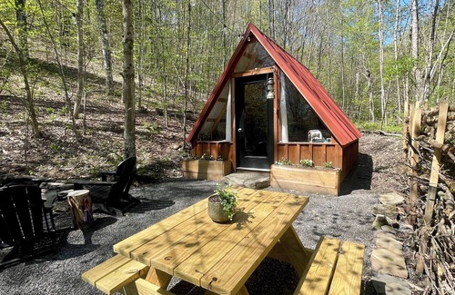 Cherry Valley Cabin | Hillside: Cozy offgrid cabin near Cooperstown, NY