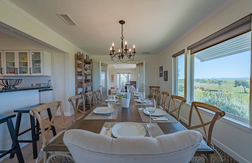 Paso Robles House | Hilltop Vineyard Estate with 360 Views, Hot Tub & Pool!