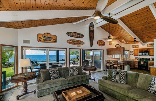 Kapoho House | Hilo Shangrila - Oceanfront, Pool and Hot Tub Private Vacation Rental