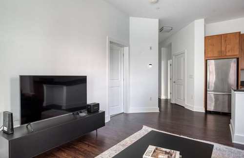 Cambridge Apartment | Hip Alewife 2BR w/Gym & W/D, nr Red Line, by Blueground