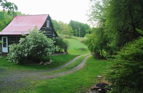 Lansing Cabin | Historic Appalachian Log Cabin on 22 Idyllic Acres