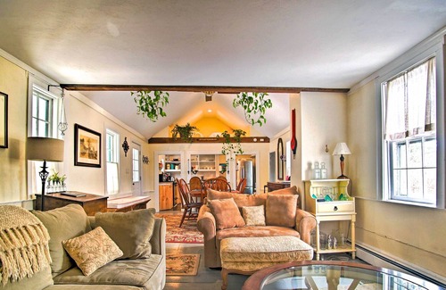 Pocasset House | Historic Cape Cod Home w/ Fire Pit - Walk to Beach