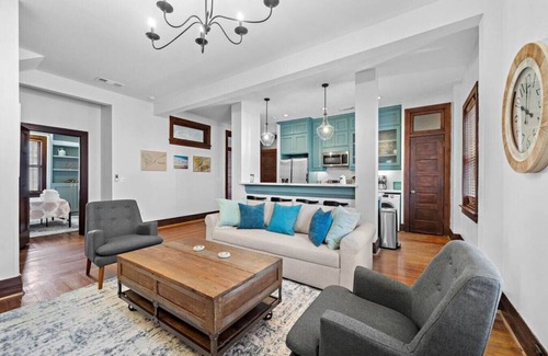 Galveston Apartment | Historic Loft in the Heart of Downtown