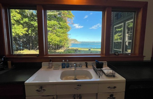 Bar Harbor Cottage | Historic, waterfront estate! Walk to the village and a stone's throw to ACADIA!