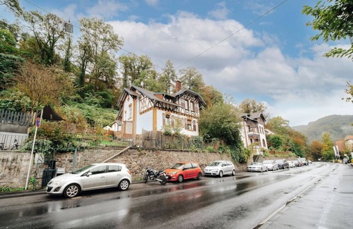 Bad Ems Apartment | Historical apartment with fireplace and sauna