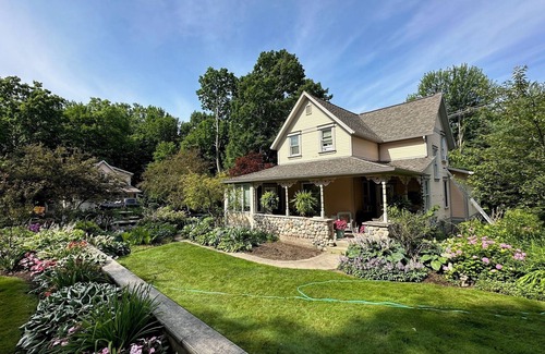 Lake Ann Apartment | Historical home, the Burnett Nestt in the heart of Lake Ann