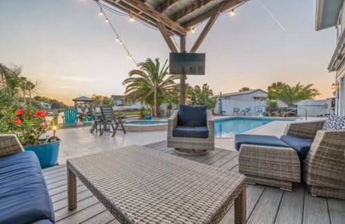 Butler Beach House | History By Day Heaven By Night Waterfront Pool Oasis, Kayaks/Bikes Make Memories