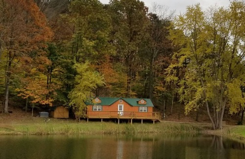 Sugar Grove House | Hocking Hills-Dog friendly cabin with private pond . adults 18 and older