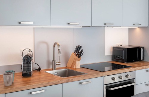 Dierhagen Ost Apartment | Holiday Apartment 'Strandnahe Ferienwohnung 3' with Garden & Wi-Fi