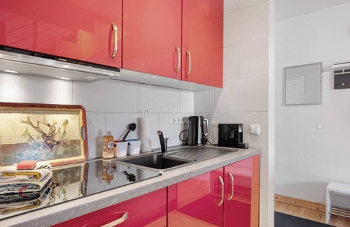 Saig Apartment | Holiday Apartment 'Hirschsprung Saig' with Mountain View, Wi-Fi and Air Conditioning