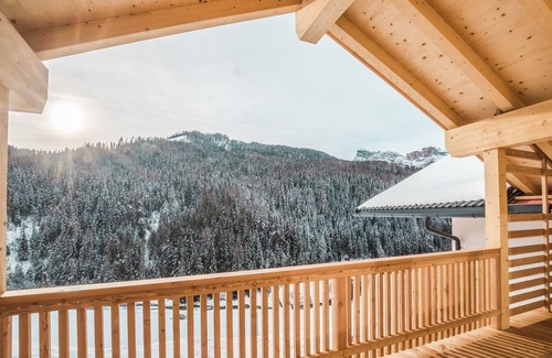 Badia Apartment | Holiday Apartment "Biohof Ruances Pastüra" with Mountain View, Balcony & Wi-Fi
