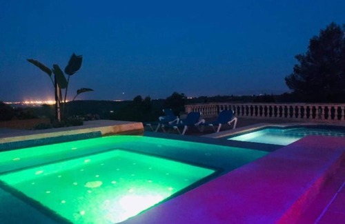 Portol Apartment | Holiday Apartment 'Sky Villa In Portol' with Shared Pool, Wi-Fi and Air Conditioning