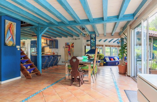 Saint-Michel-Escalus House | Holiday Home 'Espace, Calme, Confort' with Private Pool, Private Terrace and Private Garden