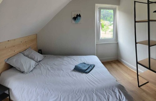 Husseren-Wesserling House | Holiday Home 'Gite Le Spitzacker' with Mountain View, Terrace & Wi-Fi