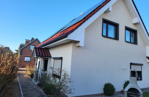 Groemitz House | Holiday Home 'Anker Perla' with Private Terrace and Wi-Fi