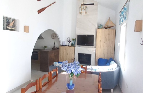 Nerja House | Holiday Home 'Casa Cuartel El Delfín' with Sea View, Private Terrace and Wi-Fi