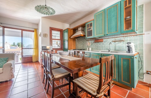 Sarroch House | Holiday Home "Damiano" with Sea View, Garden & Wi-Fi