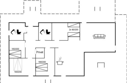 Egsmark Strand House | Holiday Home Edina - 350m from the sea by Interhome