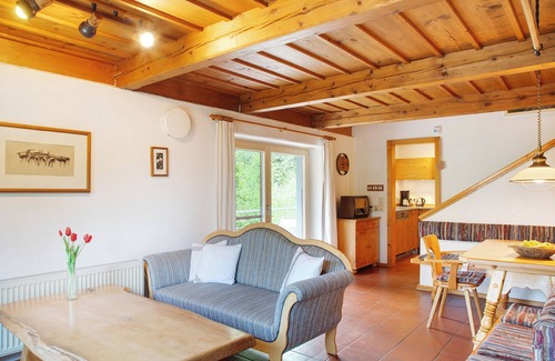 Neuschoenau House | Holiday Home 'Ferienhaus Waldhäuser' with Mountain View, Private Terrace and Wi-Fi