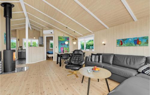 Diernæs Strandby House | Holiday Home Haderslev With Fireplace Ii