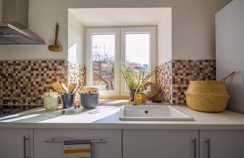 Oprtalj House | Holiday home with pool, air conditioning, barbecue and in a quiet location