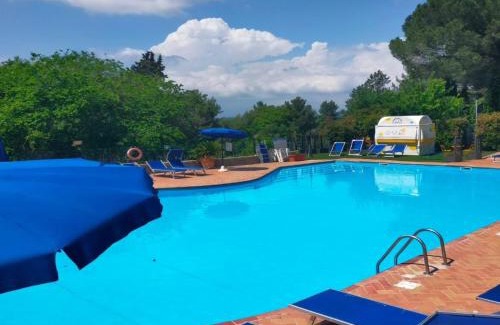 Montopoli in Val d'Arno Other | Holiday Travel Genius Family Mobile Home with Pool, Terrace at Toscana Holiday Park