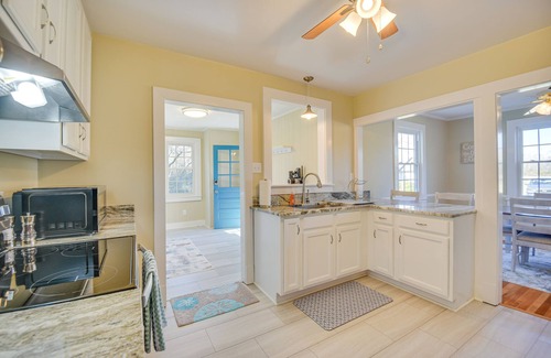 Christchurch House | Home on Locklies Creek w/Boat Dock & Lift!