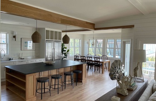 Litchfield by the Sea House | Home with ocean views and pool access located in Charlestowne Grant in Litchfield By the Sea.