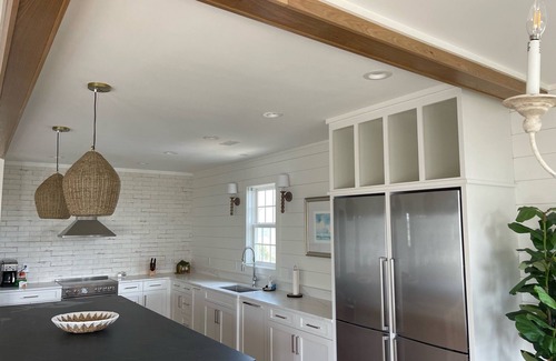 Litchfield by the Sea House | Home with ocean views and pool access located in Charlestowne Grant in Litchfield By the Sea.