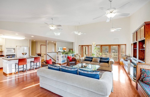 Fort Bragg House | Home with Two Fully-Appointed Living Areas, Game Room, Lounge, Sauna, Decks
