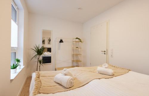 Bad Oeynhausen Apartment | HomeME 1 I zentral I NETFLIX I Küche I Parkplatz I kliniknah