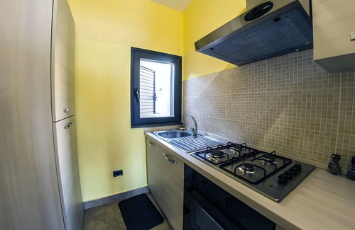 Capo Mulini House | Homerez - 10 m away from the beach! House for 4 ppl. with balcony at Capo Mulini