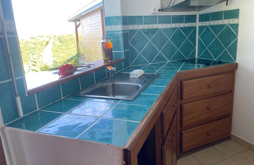 Marigot House | Homerez - Amazing bungalow 6 km away from the beach for 2 ppl. with shared pool