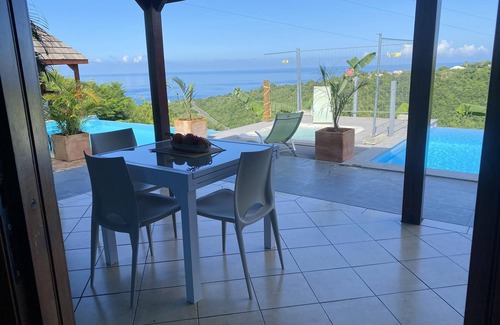 Marigot House | Homerez - Amazing bungalow 6 km away from the beach for 2 ppl. with shared pool