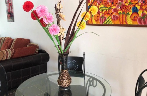 Sainte-Marie Apartment | Homerez - Appartement 10 km away from the beach with shared pool and spa
