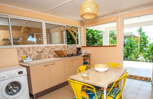 Le Marin Apartment | Homerez - Flat Le Marin, private garden.
