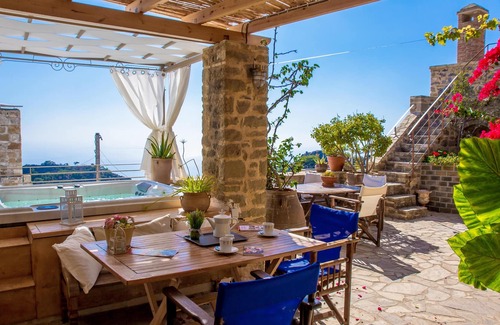 Anatoli House | Homerez - House 12 km away from the beach for 9 ppl. with jacuzzi at Anatoli