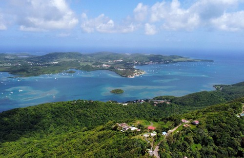 Le Marin House | Homerez - House 2 km away from the beach for 2 ppl. with sea view at Le Marin